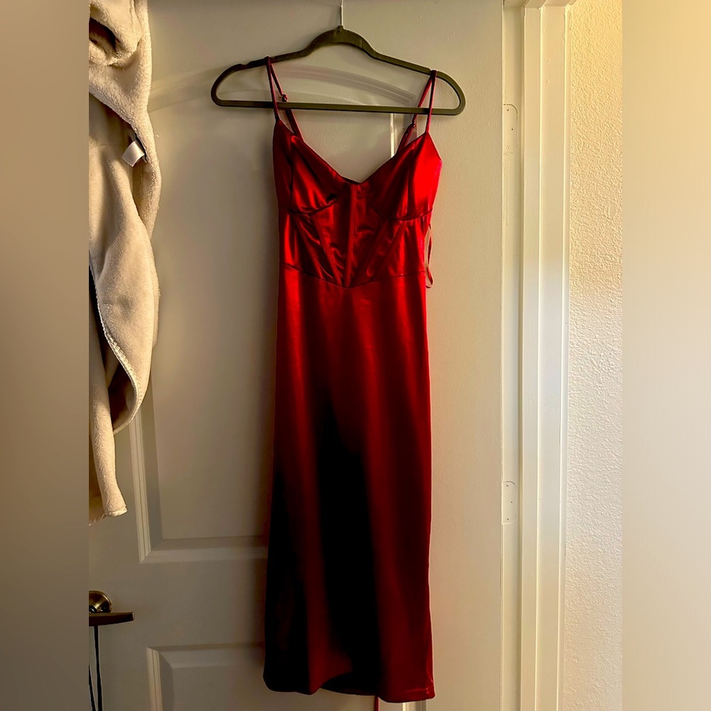 Windsor Corset Style MIDI Dress